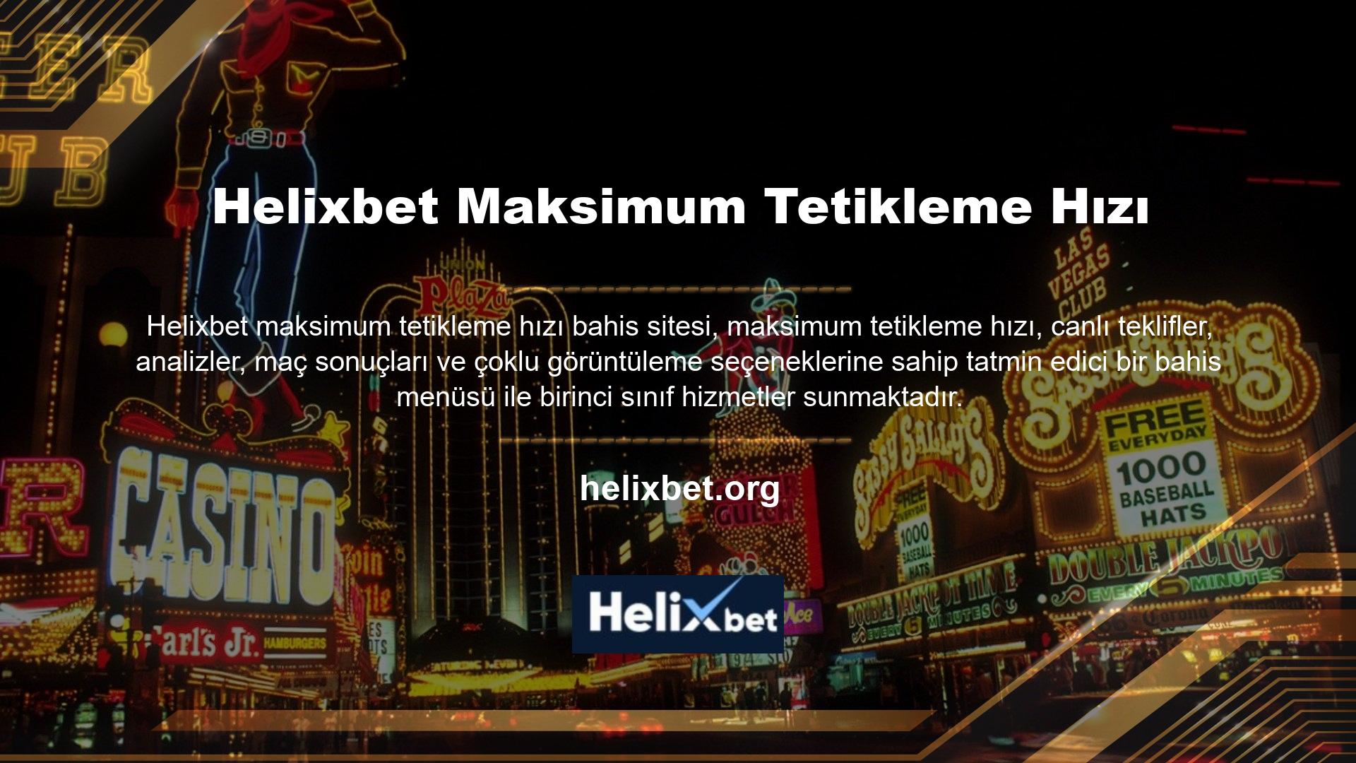 Helixbet casino sitesi yasa dışı casino siteleri kategorisine girmektedir ve Türk casino düzenlemeleri nedeniyle kapatılmıştır